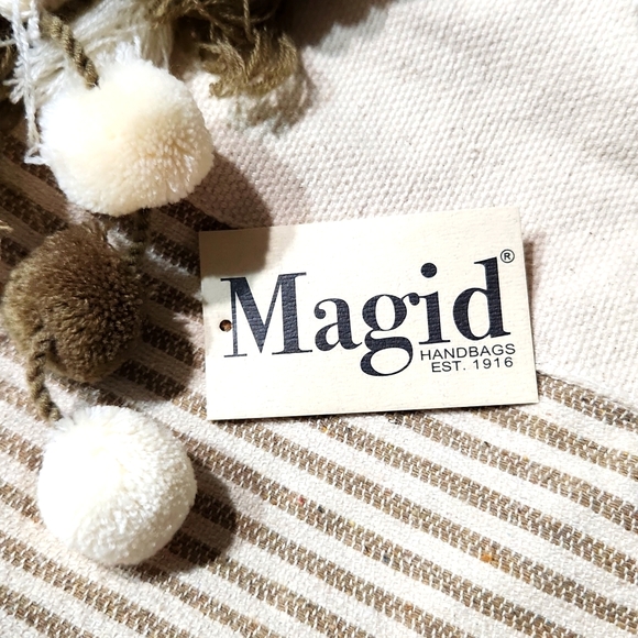 Magid Oversized Woven Cotton Beach Market Vacation Tote XLarge NEW!! - Picture 2 of 11